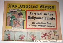 L.A. Times July 6, 1969 Comics Section