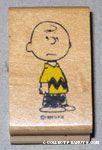 Charlie Brown standing Rubber Stamp