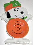 Snoopy Dressed as Pumpkin