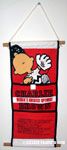 Charlie Brown catching fly ball Shoe Organizer