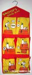 Snoopy & Woodstock sleeping on doghouse Shoe Bag