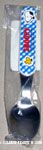 Snoopy & Woodstock on Gingham background Spoon
