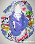 Snoopy & Woodstock beach scenes innertube pool float