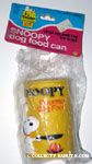 Snoopy Dog Food Can Squeaky Toy