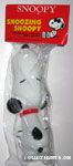 Snoozing Snoopy Squeaky Toy