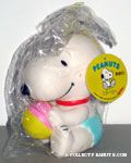 Snoopy as baby holding ball Squeaky Toy