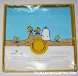 Snoopy buried in the sand by Woodstocks Stationery
