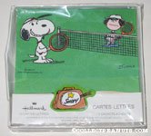 Snoopy & Molly Volley playing Tennis Stationery