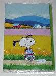Snoopy running Stationery Lap Pack