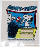 Snoopy Standing on Doghouse
