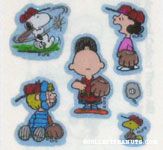 Peanuts Baseball Stickers