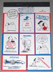 Peanuts Postage Stickers