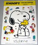 Snoopy and his friends