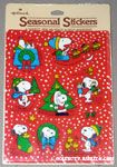 Snoopy & Woodstock Christmas Stickers