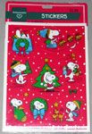 Snoopy & Woodstock Christmas Stickers