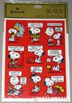 Charlie Brown, Snoopy & Woodstock Thanksgiving Stickers