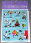 Snoopy & Woodstock Easter Puffy Stickers