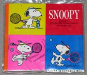 Snoopy playing tennis Book of Stickers