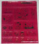 Snoopy front portrait Stickers 