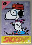 Snoopy skiing Sticker 