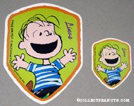 Linus portrait in crest shape Sticker