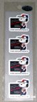 Snoopy in baseball uniform Stickers