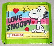 I Love Snoopy sticker envelope package