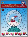 Peanuts Gang Winter Fuzzy Stickers & Album