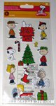 Peanuts Gang Christmas dimensional Stickers