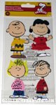 Peanuts Gang dimensional Stickers