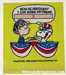 Linus swearing in President Snoopy Sticker