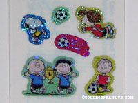Peanuts Soccer Stickers