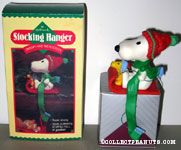 Snoopy & Woodstock on sled Stocking Holder