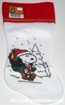 Santa Snoopy with bag Stocking