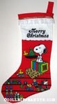Snoopy and Woodstocks playing with Toys Christmas Stocking