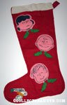 Peanuts Gang Felt Christmas Stocking