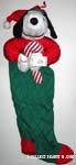 Snoopy with Candy Cane