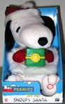 Snoopy holding gift box Animated Doll