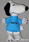 Snoopy 'Rats' Bean Bag Doll
