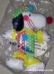 Snoopy dressed as a clown 'All the World loves a clown' Doll