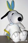 Snoopy Easter Beagle holding basket Plush