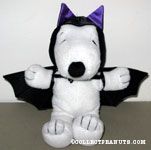 Snoopy as bat Plush