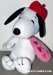 Snoopy Valentine's Artist Plush