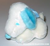 Snoopy laying down Plush - Blue