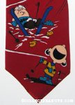 Peanuts Gang Skiing Necktie