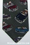 Peanuts Gang with classic cars Necktie