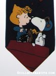 Snoopy kissing Peanuts girls Necktie