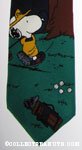 Snoopy playing golf with Woodstock in tree Necktie