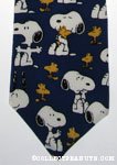 Snoopy and Woodstock Necktie