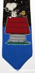 Snoopy & Woodstock eating pizza Necktie